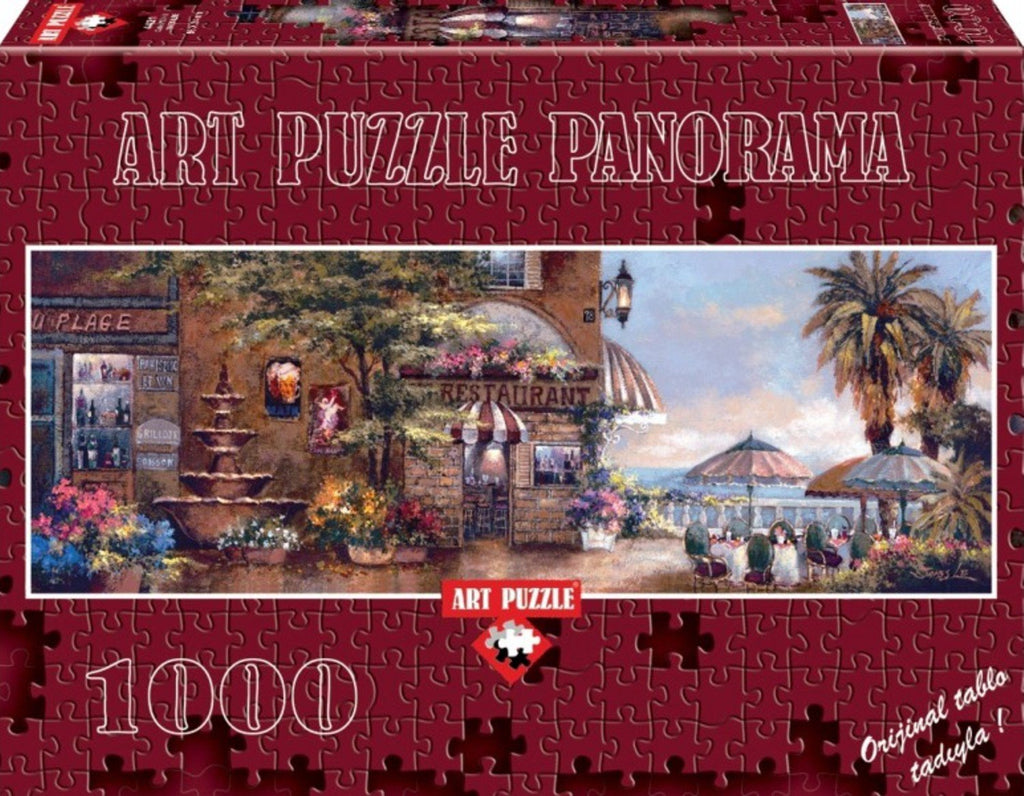 Café Walk II Panorama 1000 Piece Puzzle