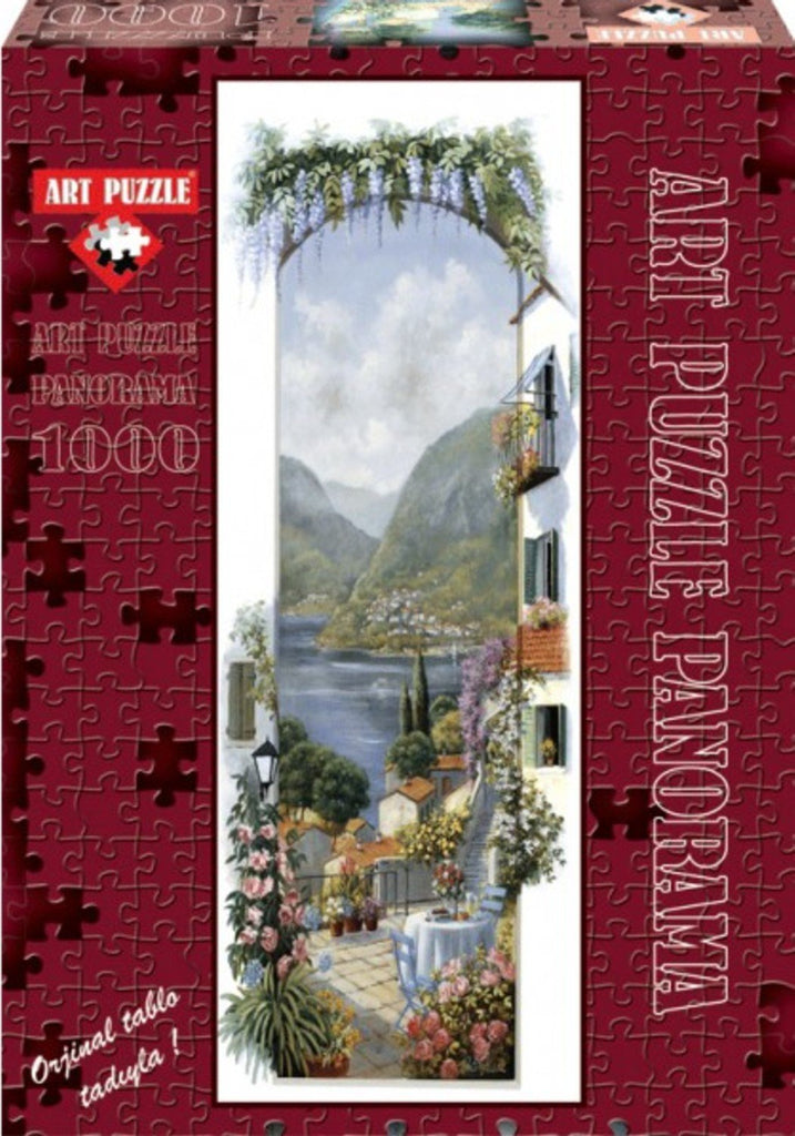 Lake Maggiore Panoramic 1000 Piece Puzzle
