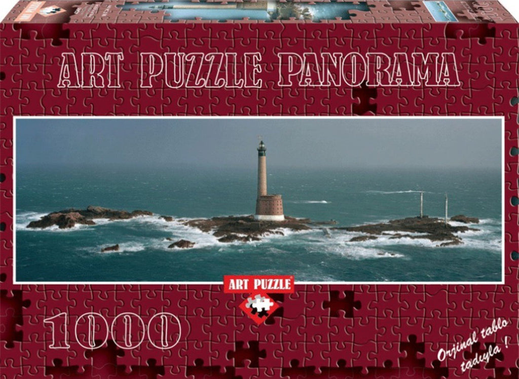 Douvres Lighthouse Panoramic 1000 Piece Puzzle