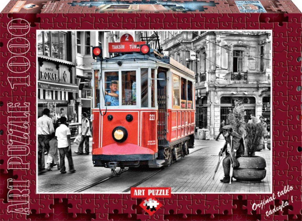 Trolley Beyoglu Istanbul 1000 Piece Puzzle