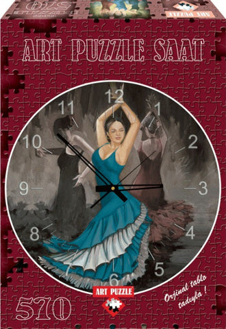 Flamenco 570 Piece Clock Puzzle