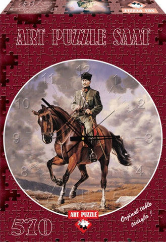 Ghazi Mustafa Kemal Ataturk 570 Piece Clock Puzzle