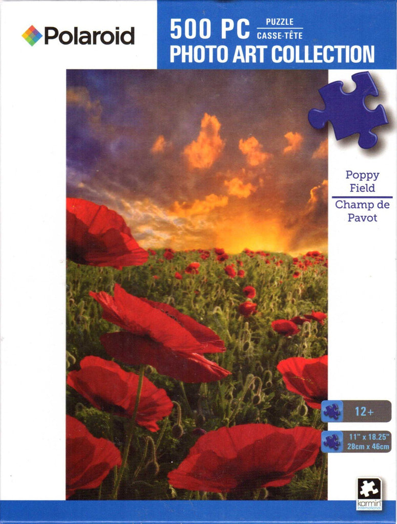 Poppy Field 500 Piece Puzzle