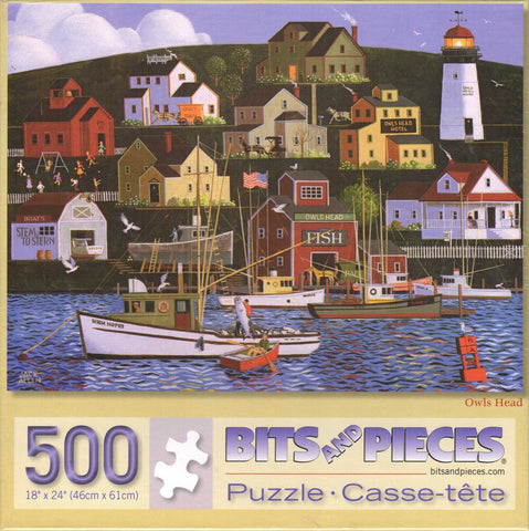 Owls Head 500 Piece Puzzle