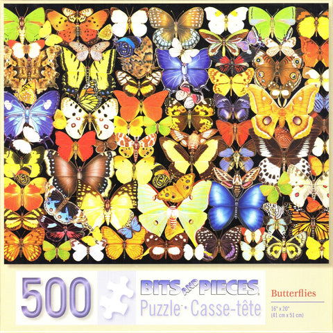 Butterflies 500 Piece Puzzle
