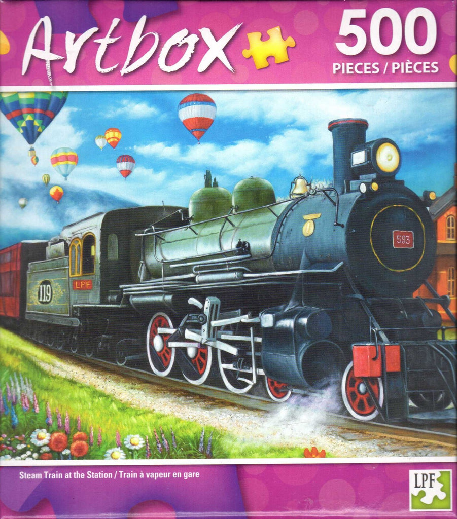 Artbox 500 - Steam Train at the Station