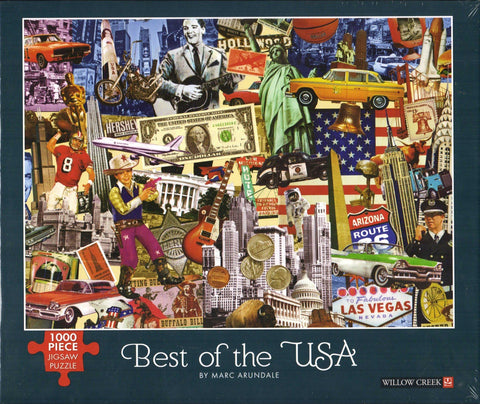 Best of the USA 1000 Piece Puzzle