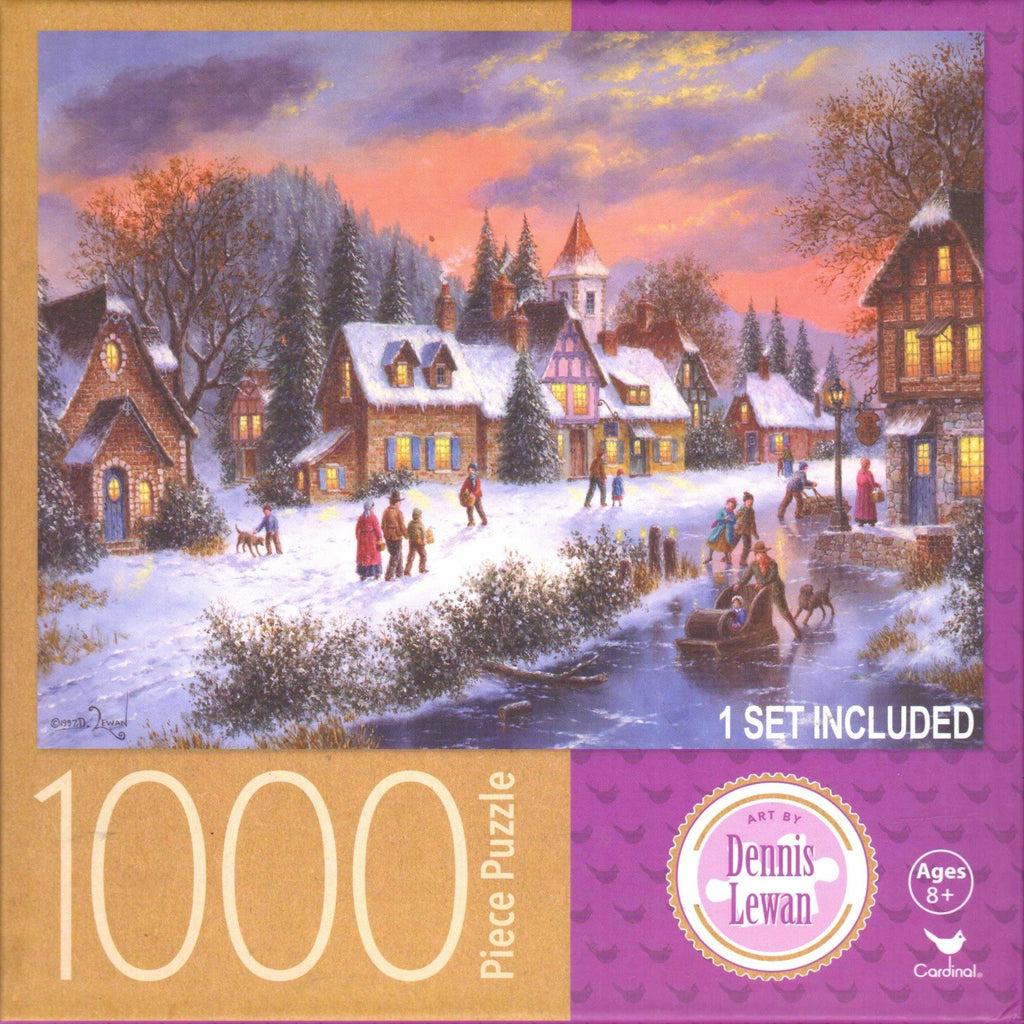 Twilight in the Village 1000 Piece Puzzle