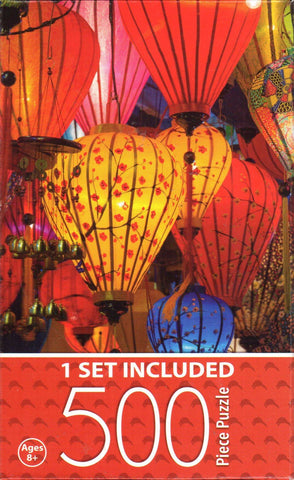 Paper Lanterns 500 Piece Puzzle