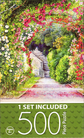 Flower Garden 500 Piece Puzzle