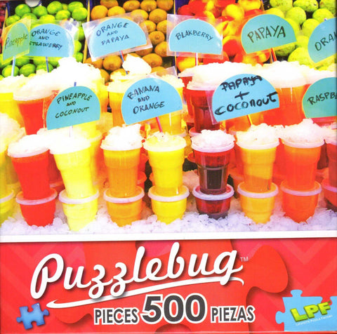 Puzzlebug 500 - Colorful Fruit Juices Barcelona