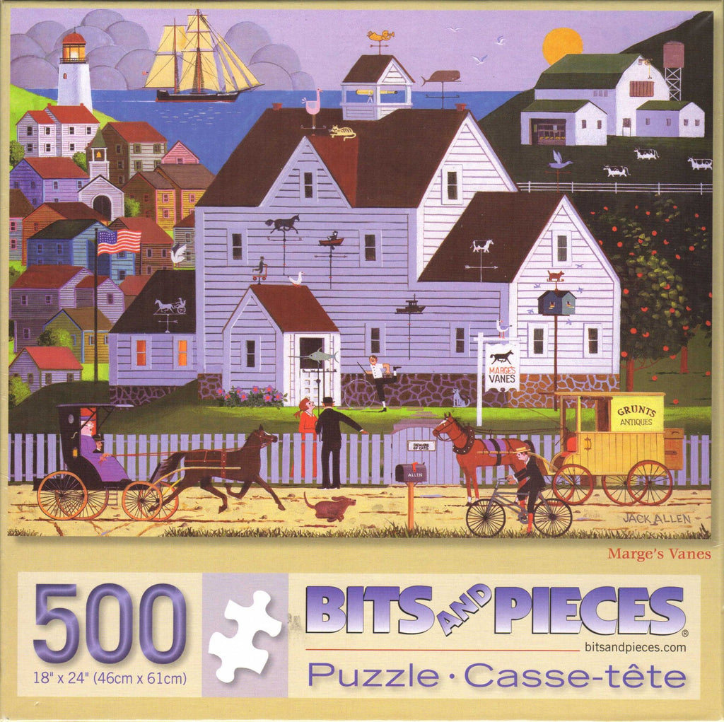 Marge's Vanes 500 Piece Puzzle