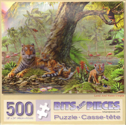 Land And Water Utopia 500 Piece Puzzle