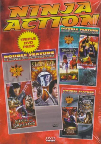 Ninja Action 3 Pack [6 Movies]