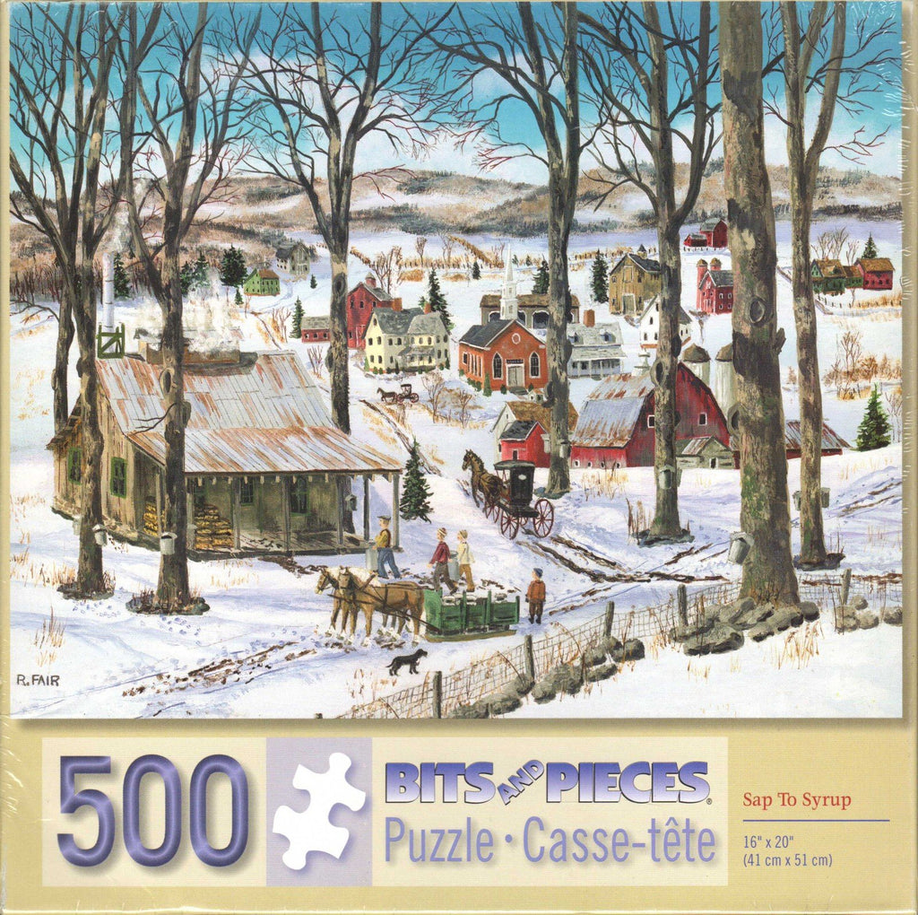 Sap To Syrup 500 Piece Puzzle