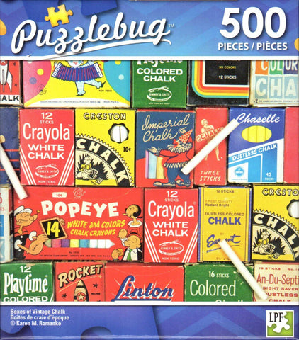 Puzzlebug 500 - Boxes of Vintage Chalk