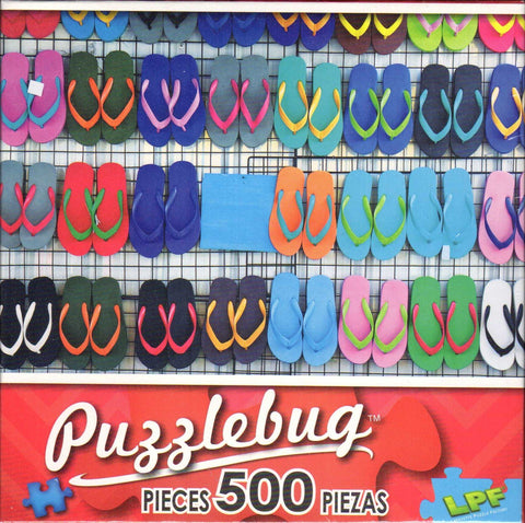 Puzzlebug 500 - Colorful Sandals