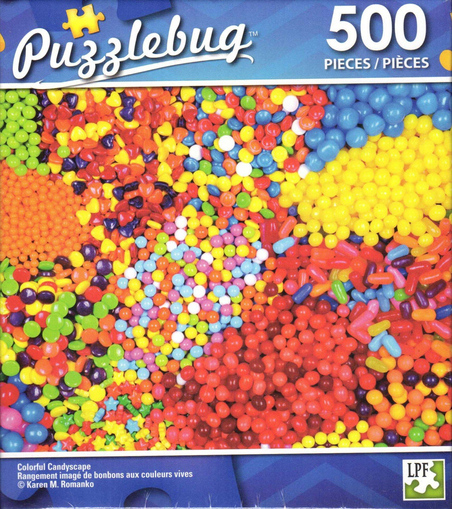Puzzlebug 500 - Colorful Candyscape