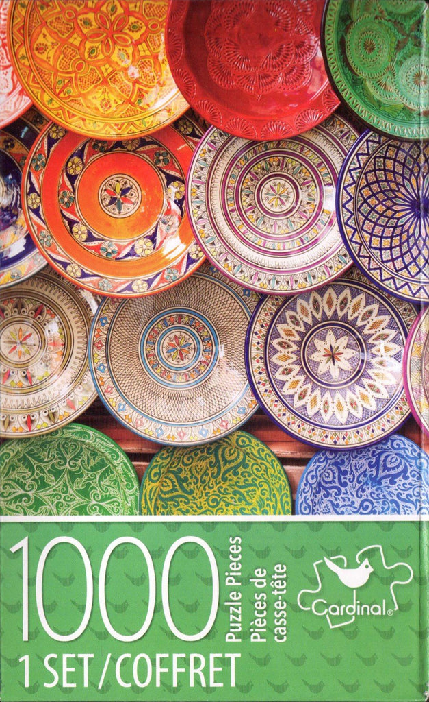 Arabic Plates 1000 Piece Puzzle