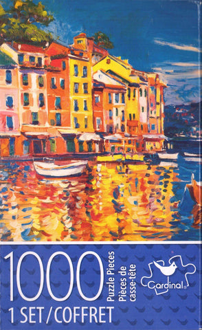 Boats at the Harbor 1000 Piece Puzzle