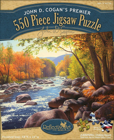 Autumn Solitude 550 Piece Puzzle
