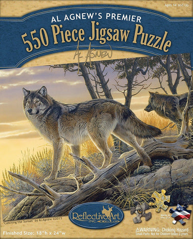 Catching The Sunset 550 Piece Puzzle