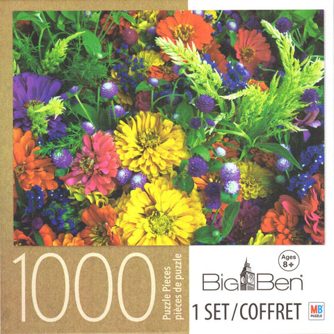 Summer Flowers 1000 Piece Puzzle