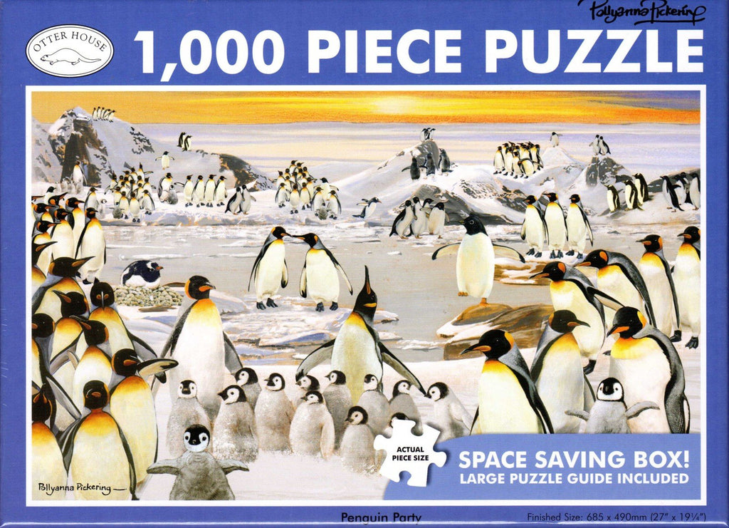 Otter House 1000 Piece Puzzle - Penguin Party