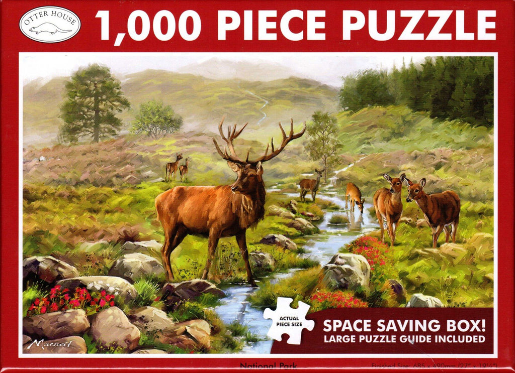 Otter House 1000 Piece Puzzle - National Park