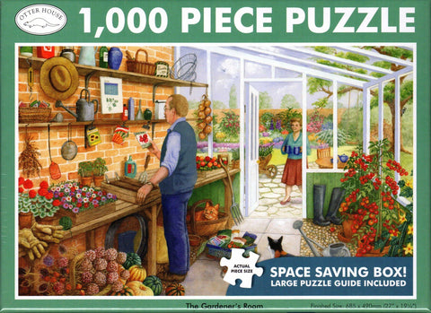 Otter House 1000 Piece Puzzle - Gardener's Room