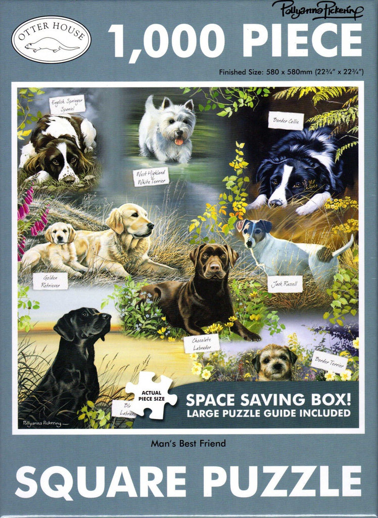 Otter House 1000 Piece Puzzle - Man's Best Friend