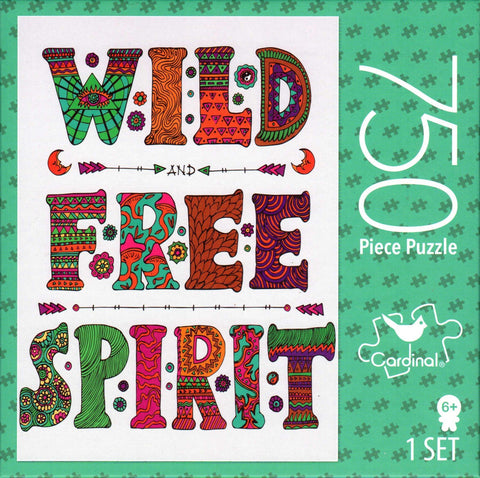 Wild and Free Spirit 750 Piece Puzzle
