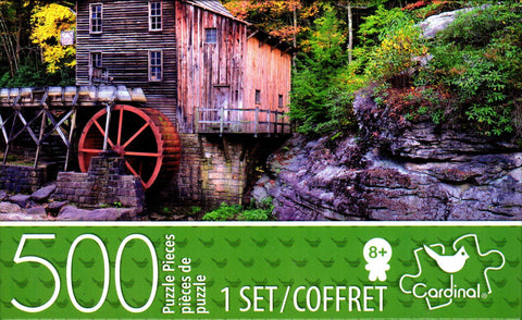 West Virginia Grist Mill 500 Piece Puzzle
