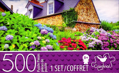 Colorful Hydrangeas 500 Piece Puzzle