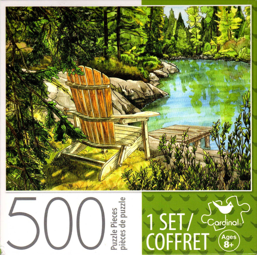 Lake Scene 500 Piece Puzzle