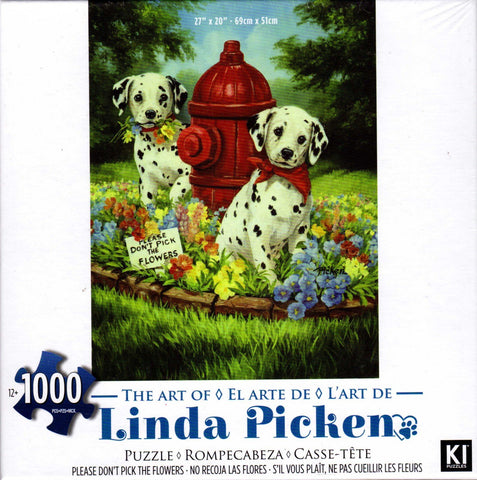 Please Don't Pick the Flowers 1000 Piece Puzzle