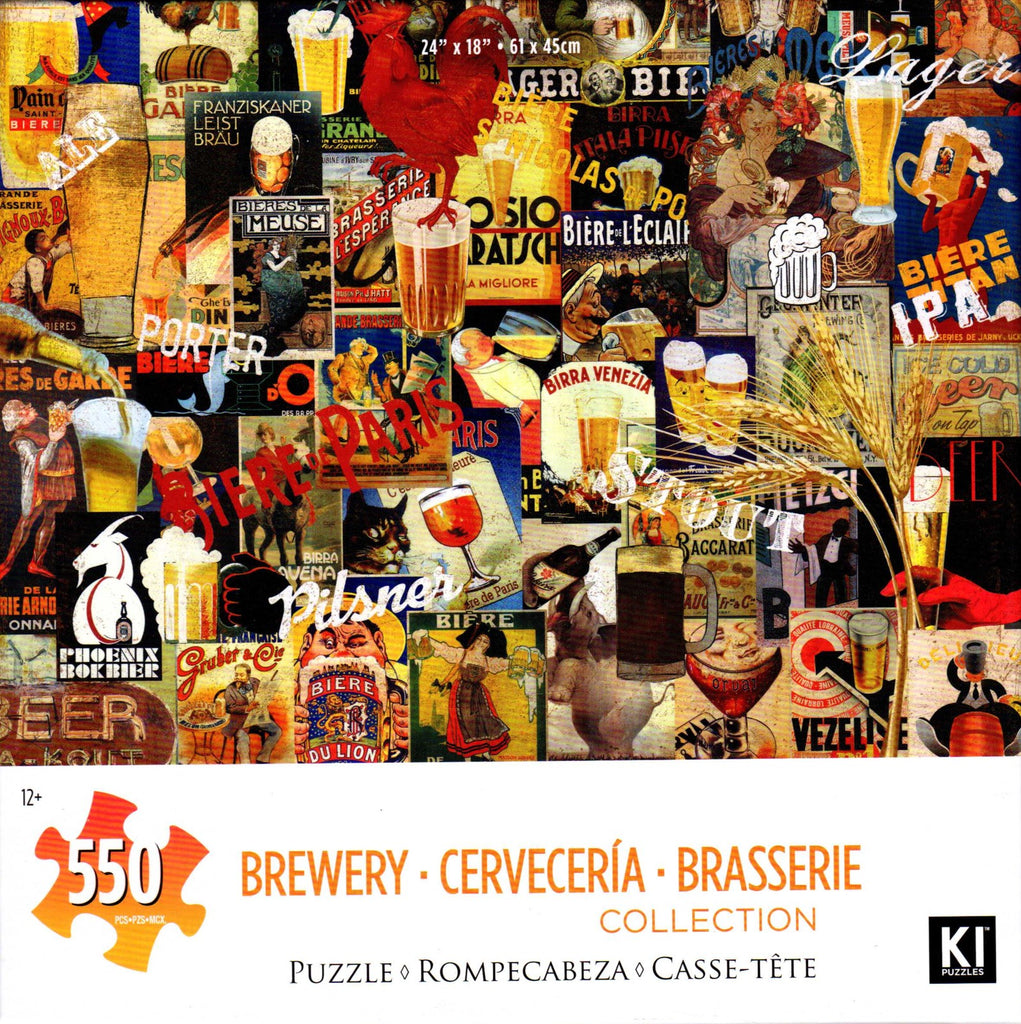 Brewery 550 Piece Puzzle