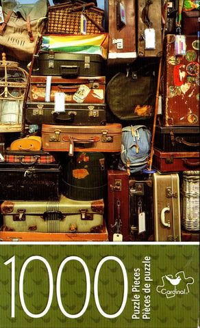 Many Travel Bags 1000 Piece Puzzle