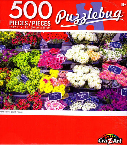 Puzzlebug 500 - Paris Flower Stand France