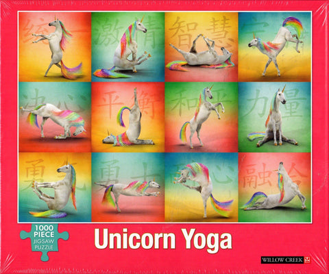 Unicorn Yoga 1000 Piece Puzzle