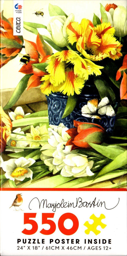 Spring Tulips 550 Piece Puzzle