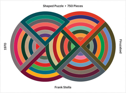 Firuzabad 1970 By Frank Stella 750 Piece Shaped Puzzle