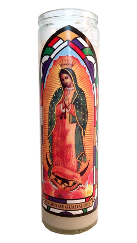 Virgen De Guadalupe Devotional Candle