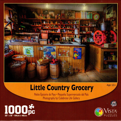 Little Country Grocery 1000 Piece Puzzle