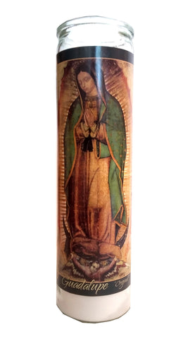 Our Lady of Guadalupe (Virgin De Guadalupe) Devotional Candle
