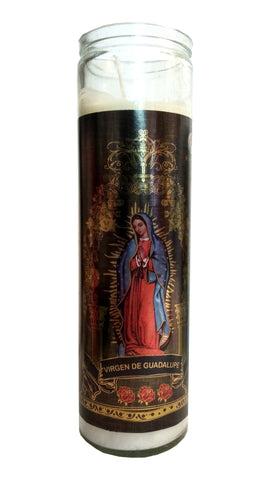 Our Lady Of Guadalupe (Virgin de Guadalupe) Devotional Candle