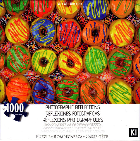 Photographic Reflections: Donuts 1000 Piece Puzzle