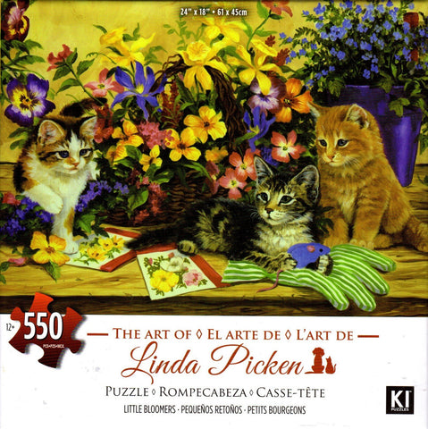 Little Bloomers 550 Piece Puzzle