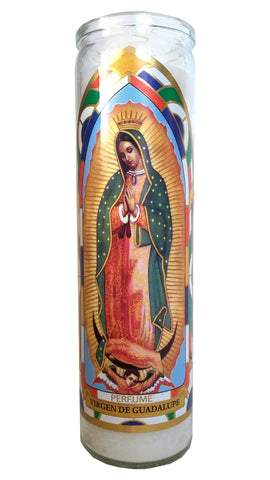 Virgin de Guadalupe (Virgen of Guadalupe) Perfume Devotional Candle