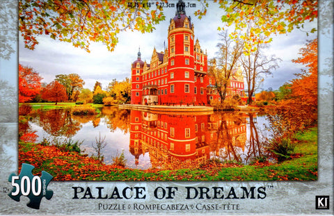 Palace of Dreams - Fuerst Pueckler Castle Bad Muskau Germany 500 Piece Puzzle